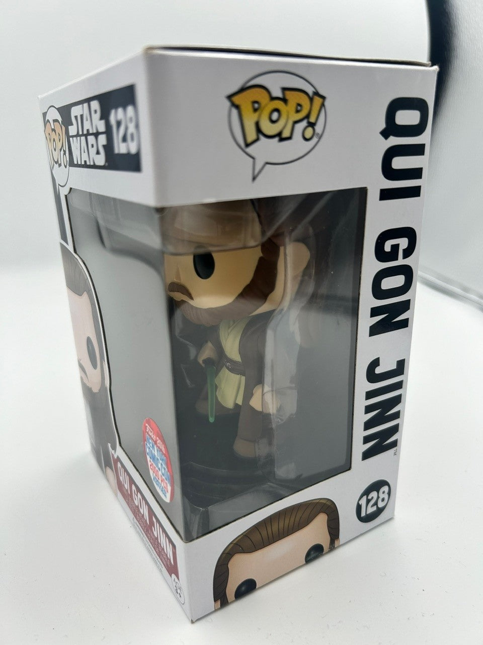 Qui-Gon Jinn - #128 - Funko Pop! - Star Wars - GITD - New York Comic Con Exclusive