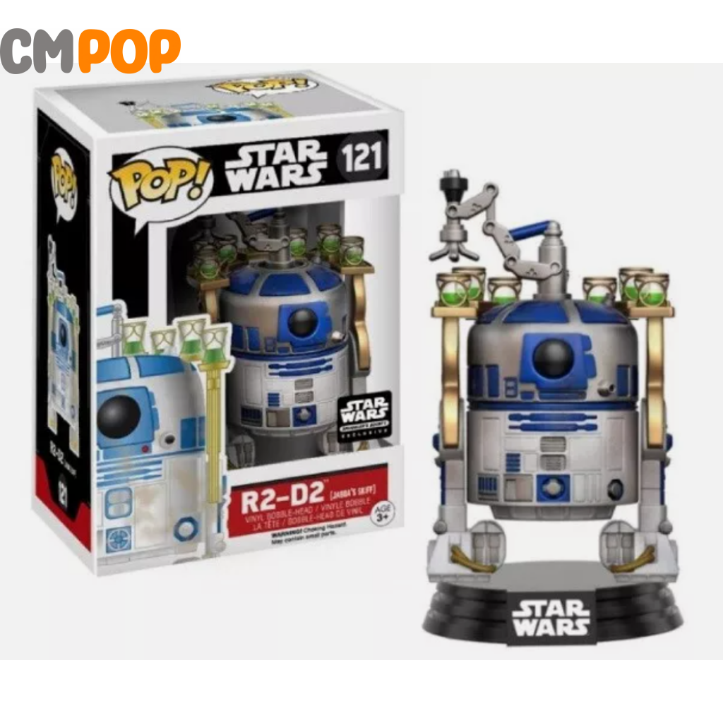 R2-D2 (Jabba’s Skiff) #121 - Funko Pop! Star-Wars Smugglers Bounty Exclusive Pop