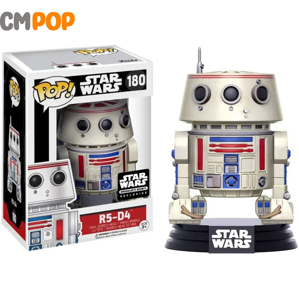 R5_D4 - #180 - Funko Pop! - Star Wars - Star Wars Smugglers Bounty Exclusive Funko Pop