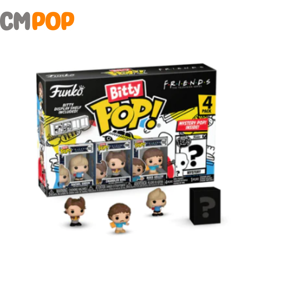 Rachel-Friends- Bitty Pop 4 Pack Pop! - Funko Friends
