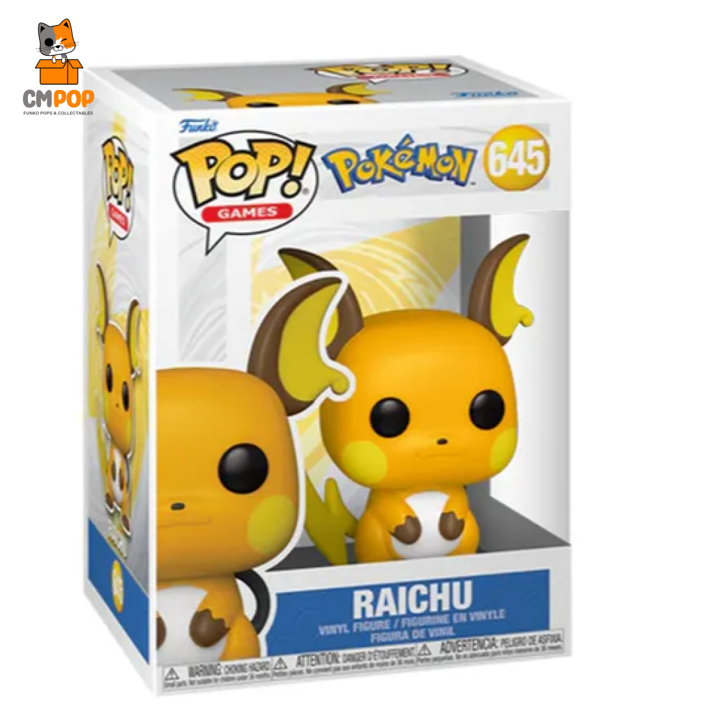 Raichu - #645 Funko Pop! Pokemon Pop