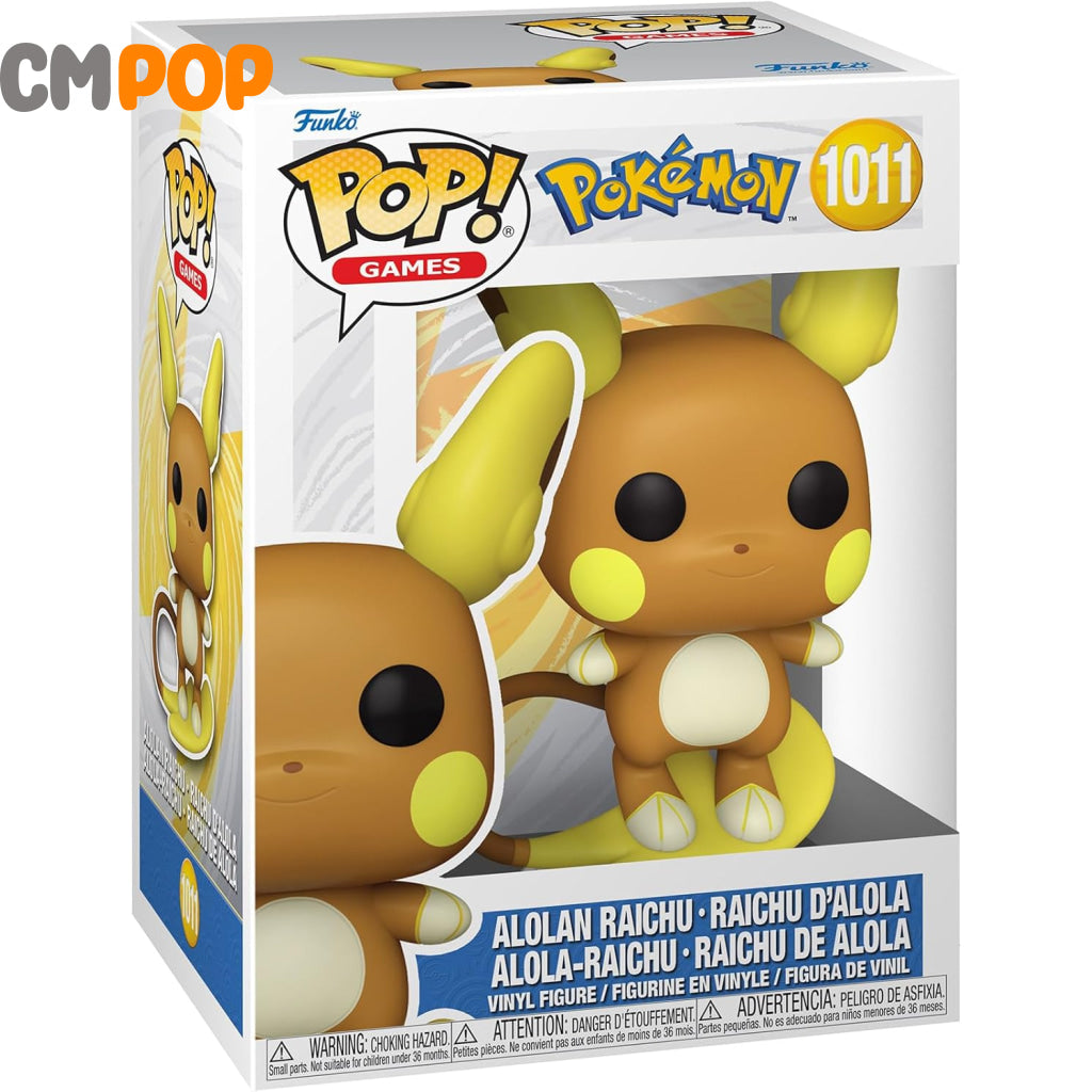 Raichu (Alolan) - #1011 Funko Pop! Games Pokemon Pop