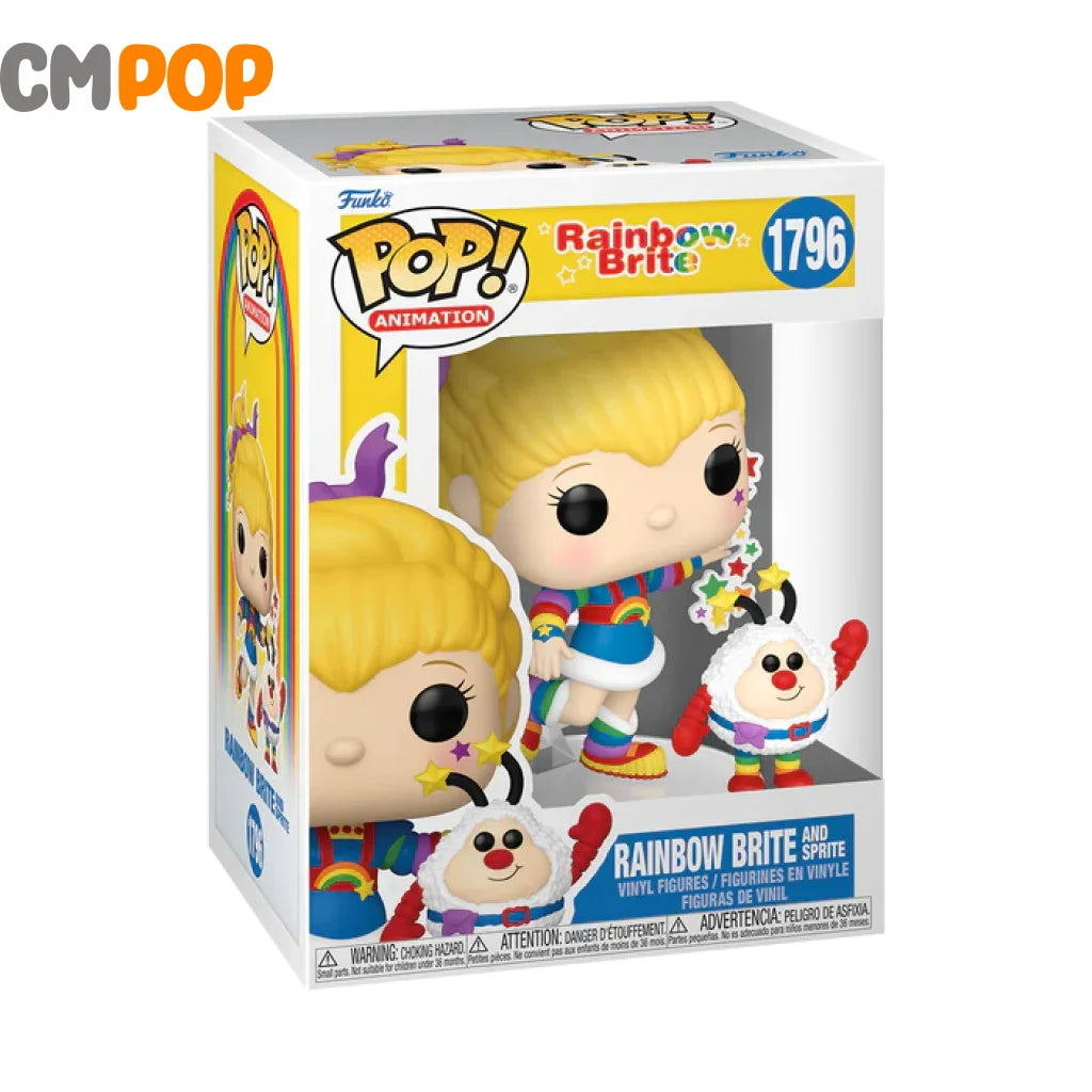 Rainbow Brite and Sprite - #1796 - Funko Pop! - Animation - Rainbow Brite Funko Pop