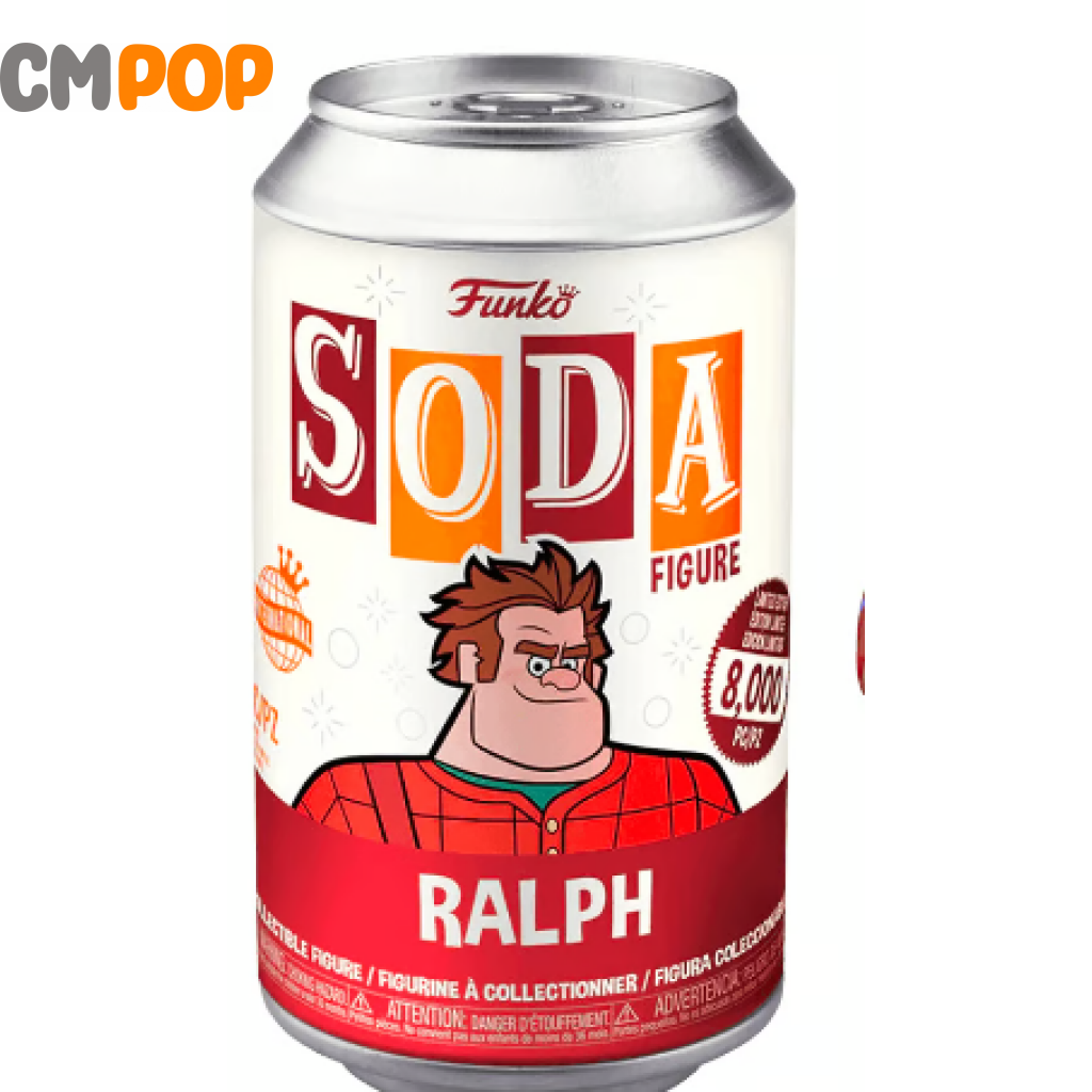 Ralph - Funko Vinyl Soda 8 000 Pieces Chance Of Chase