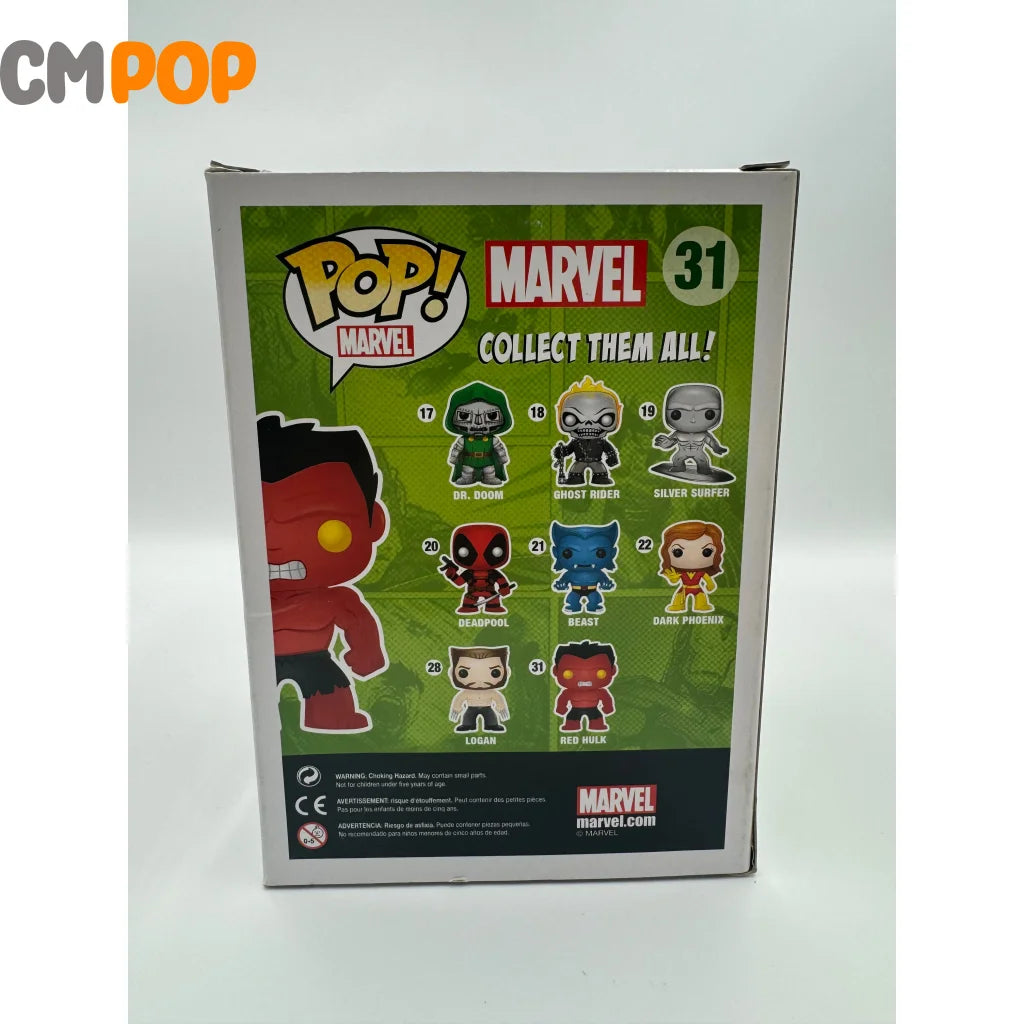 Red Hulk - #31 Funko Pop! Marvel Pop
