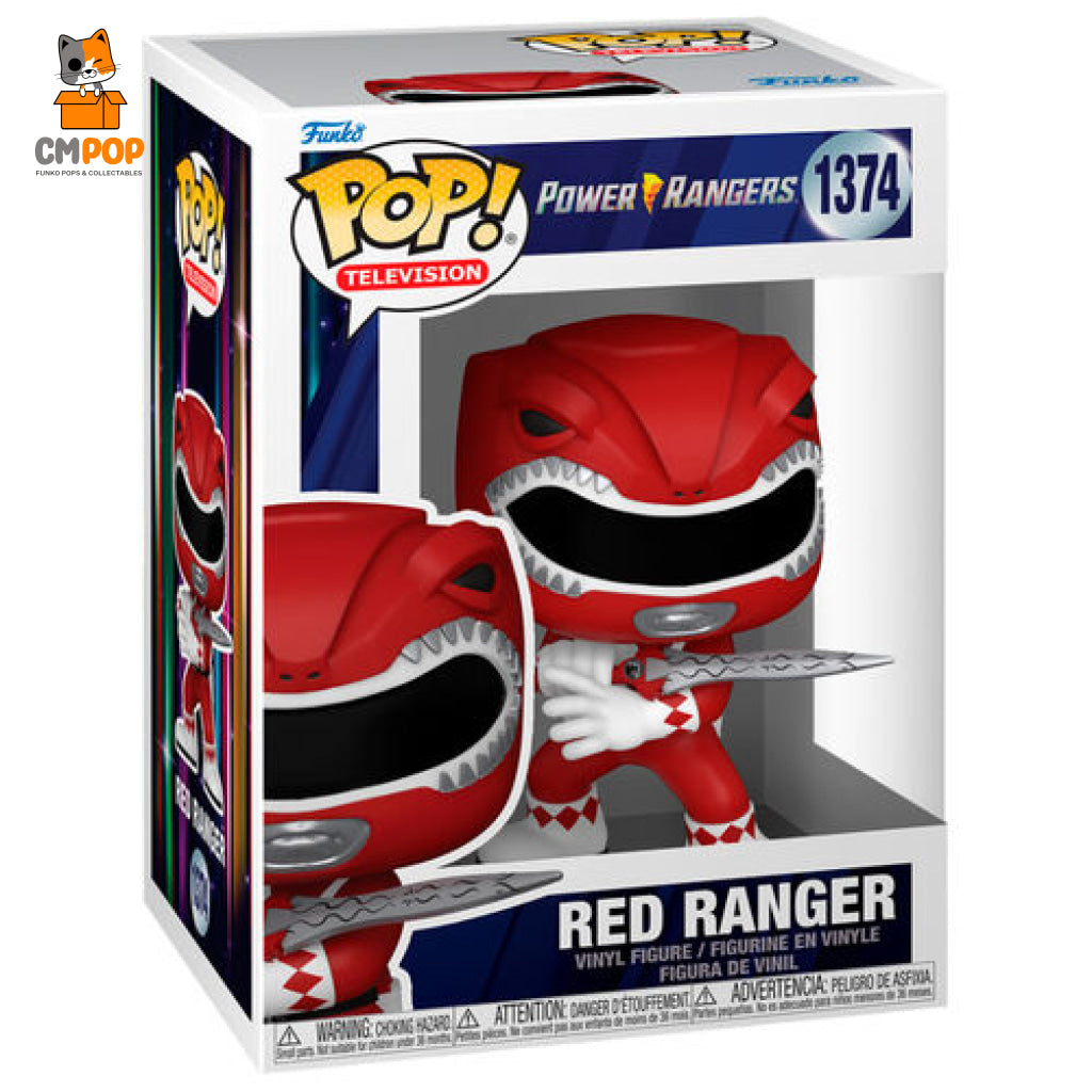 Red Ranger - #1374 Funko Pop! Power Rangers Pop