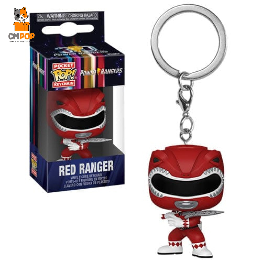 Red Ranger - Funko Pop! Keychain Power Rangers Pop