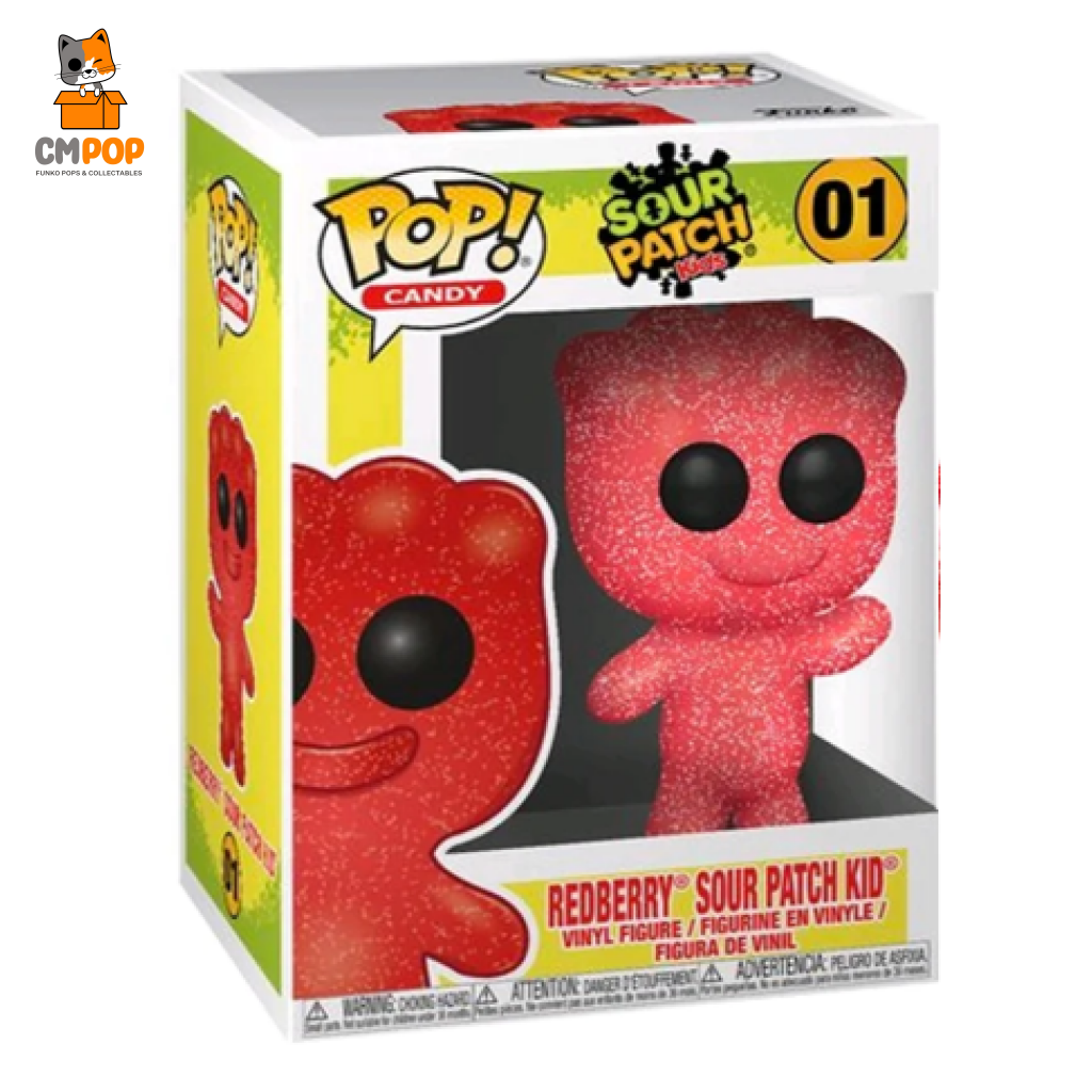 Redberry Sour Patch Kid - #01 Funko Pop! Ad Icons Pop