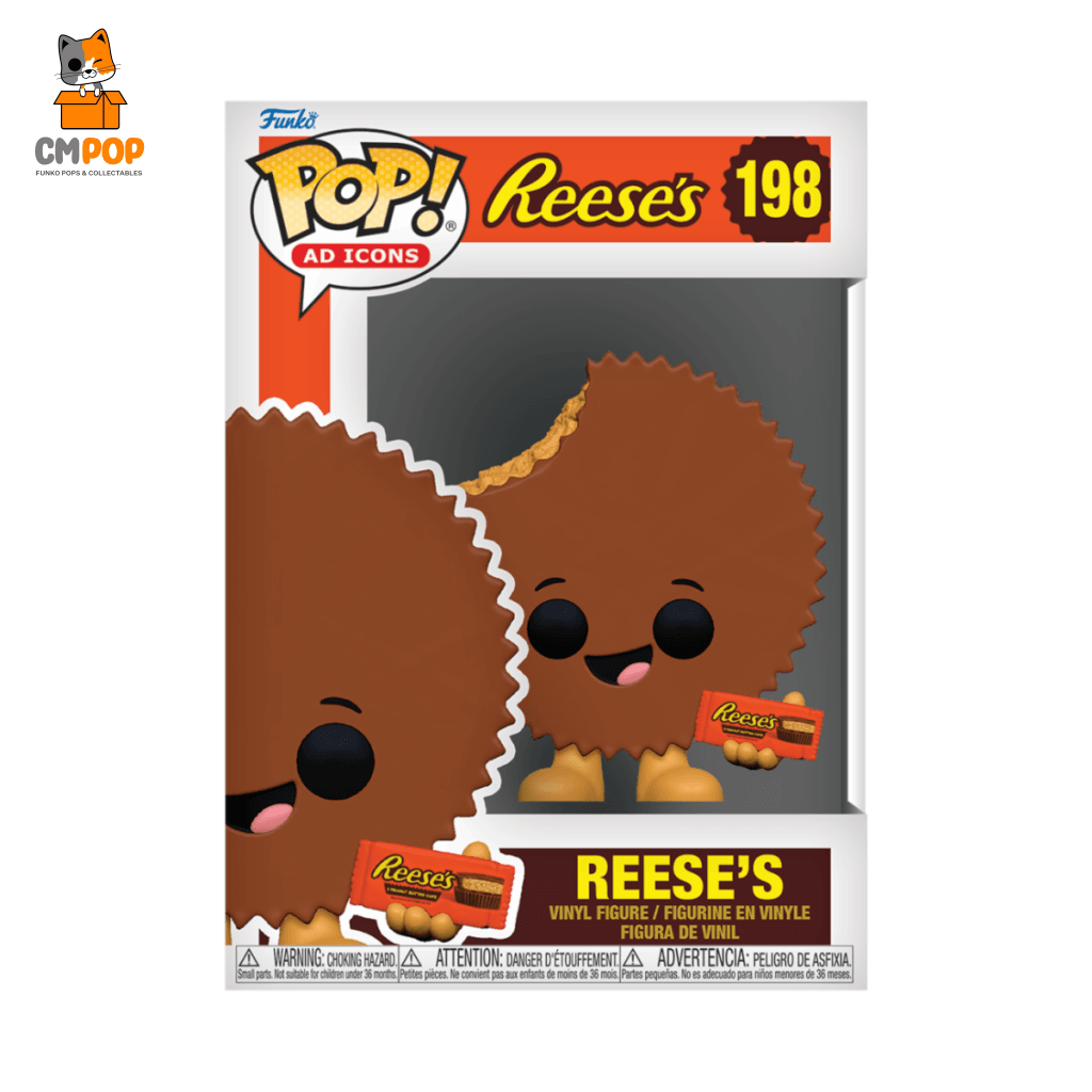 Reeses - #198 Funko Pop! Candy Package Ad Icons Pop