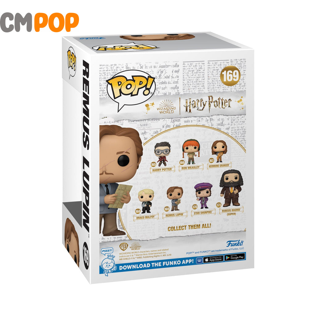 Remus Lupin With Map - #169 Funko Pop! Harry Potter Pop