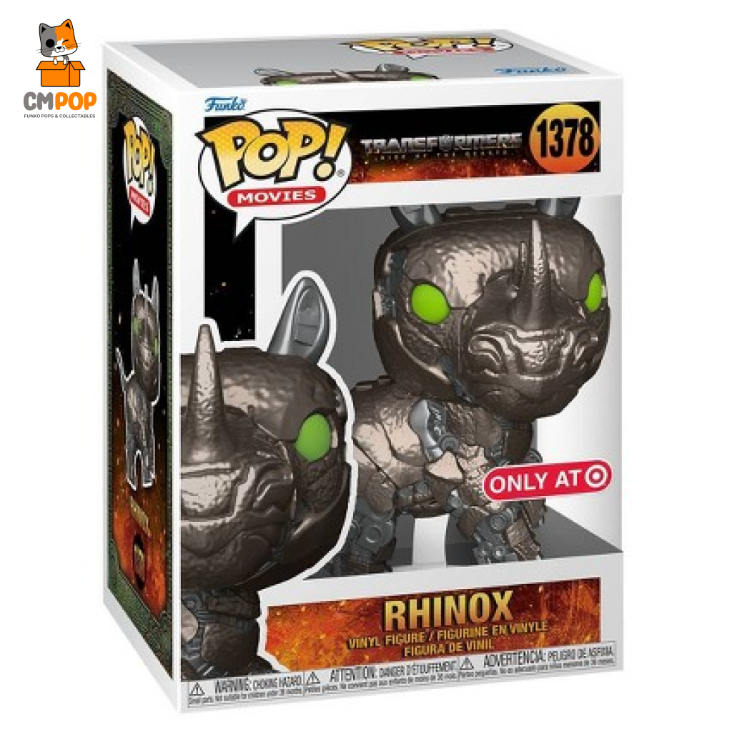 Rhinox - #1378 Funko Pop! Transformers Rise Of The Beasts Target Exclusive Pop