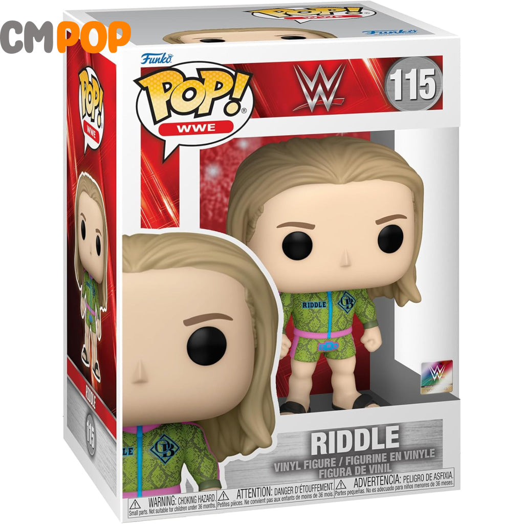 Riddle - #115 - Funko Pop! - WWE Funko Pop