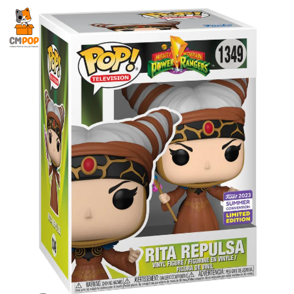Rita Repulsa - #1349 Funko Pop! Power Rangers Summercon 2023 Exclusive Pop