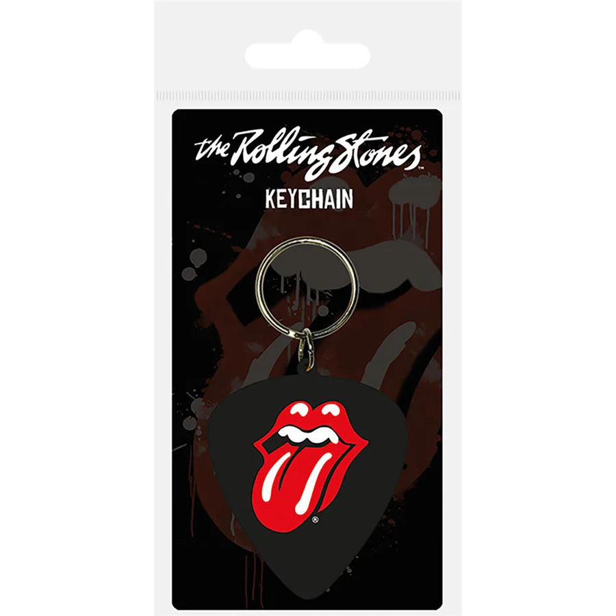 The Rolling Stones (Plectrum) PVC - Key Chain