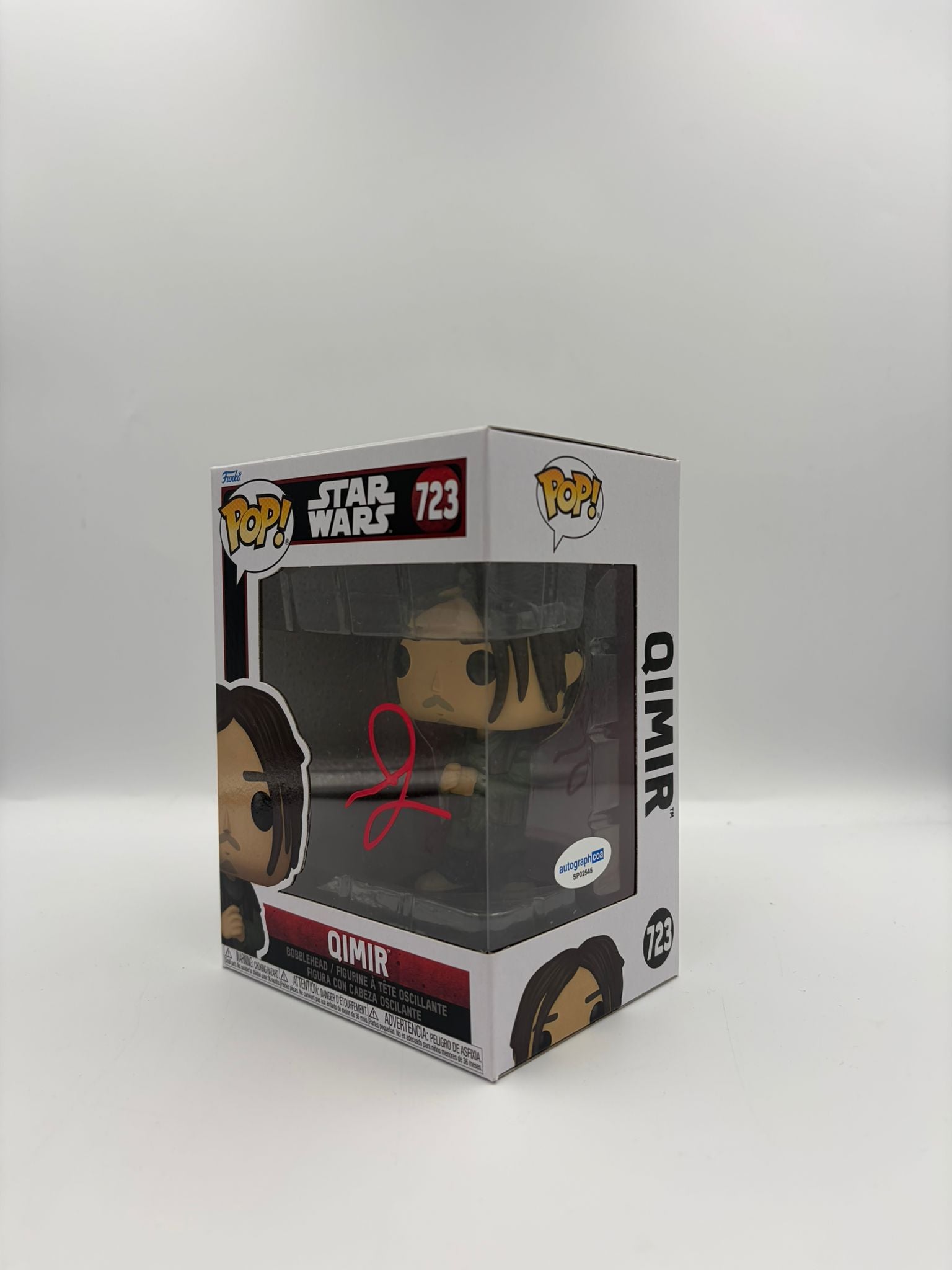 Qimir - #723 - Funko Pop! - Star Wars - Signed By Manny Jacinto