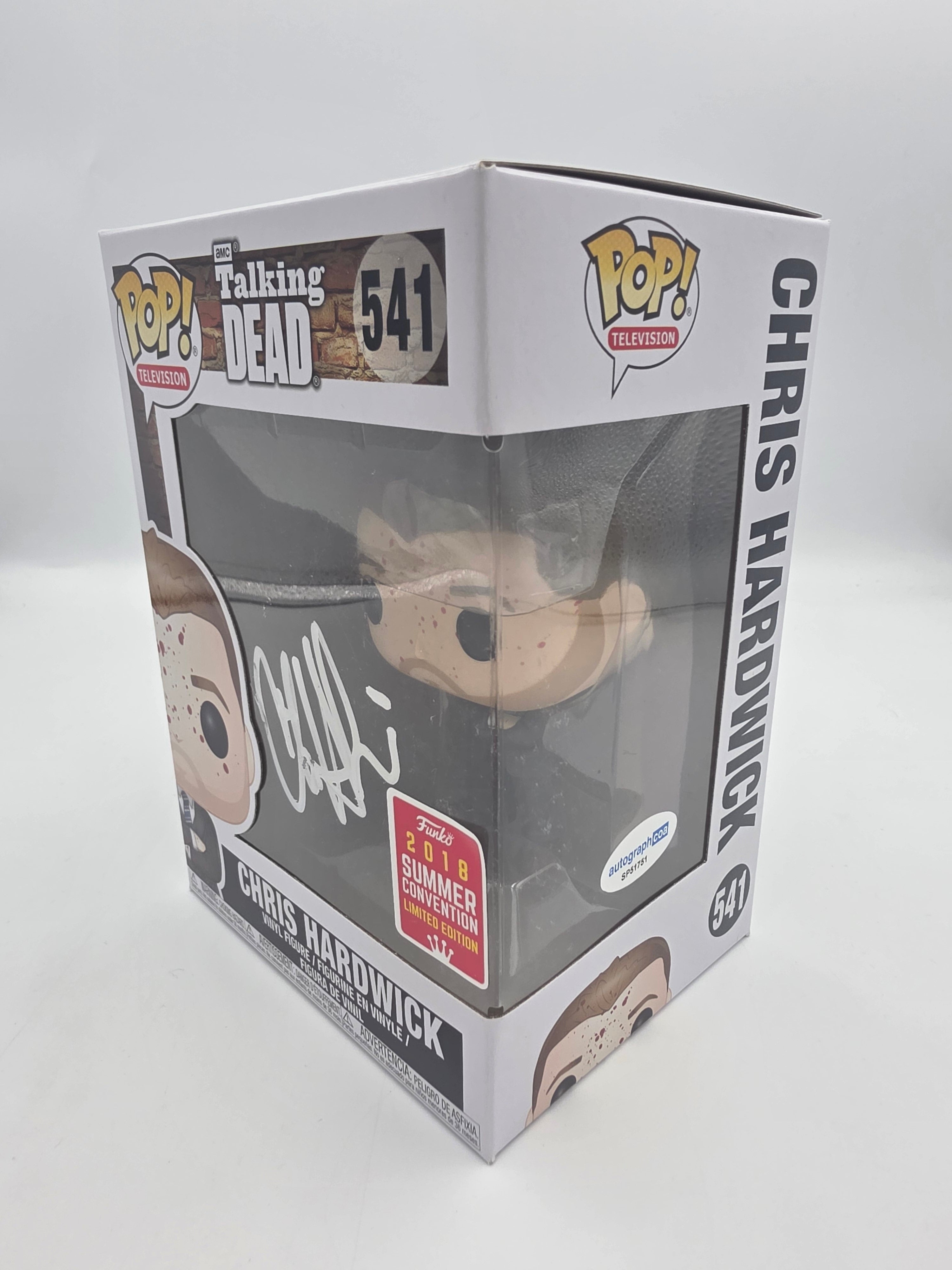 Chris Hardwick - #541 - Funko Pop! - Television - Talkin Dead - 2018 Summer Convention LTD ED - Signed by Chris Hardwick