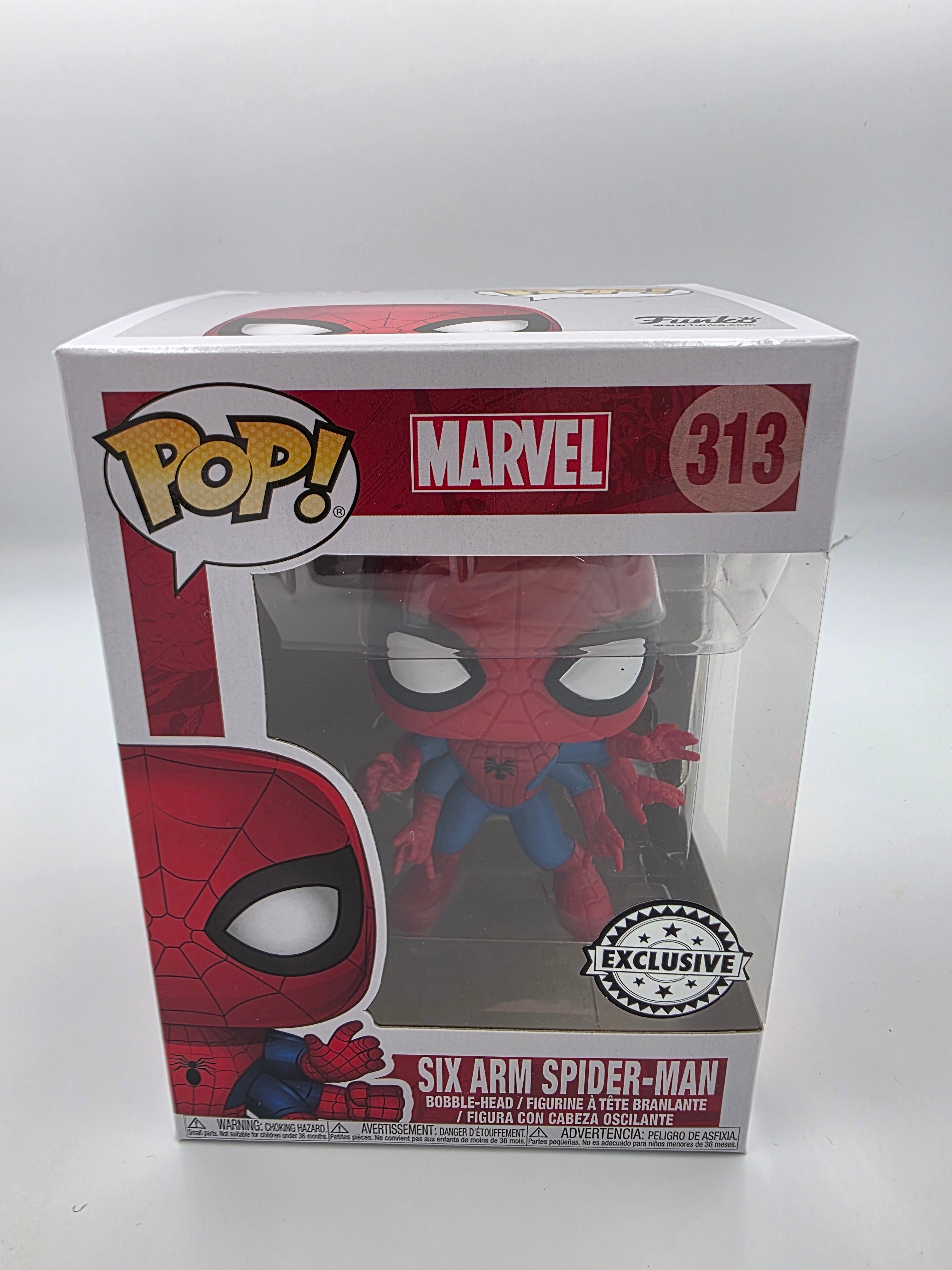 Six Arm Spider-Man  - #313 - Funko Pop!  - Marvel -  Exclusive