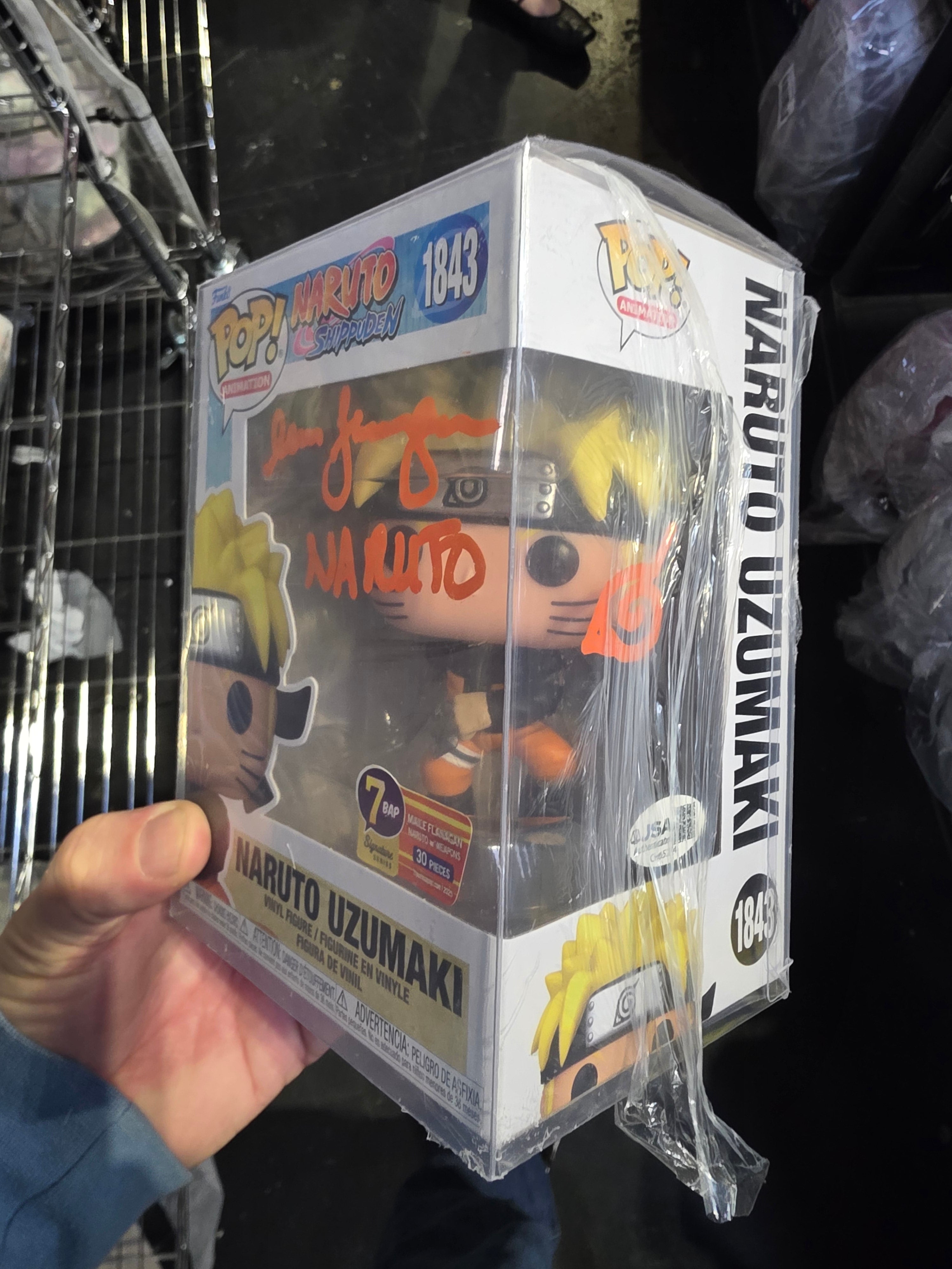 Naruto - #1843 - Funko Pop! - 7BAP Signature Series - Signed by Maile Flanagan -30 PCS