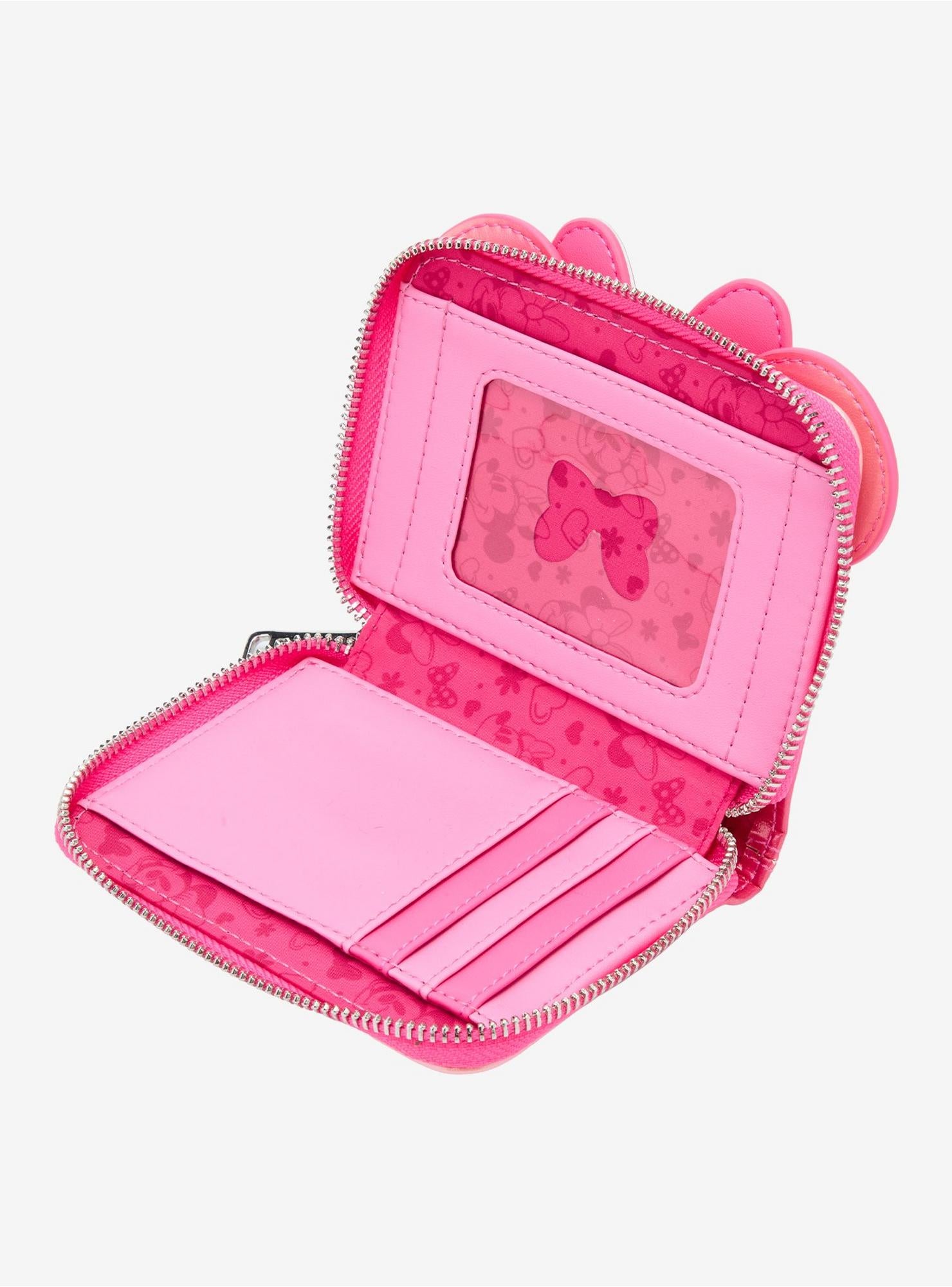 Disney Minnie Mouse Confetti Iridescent Wallet - Loungefly - CMPOP Exclusive