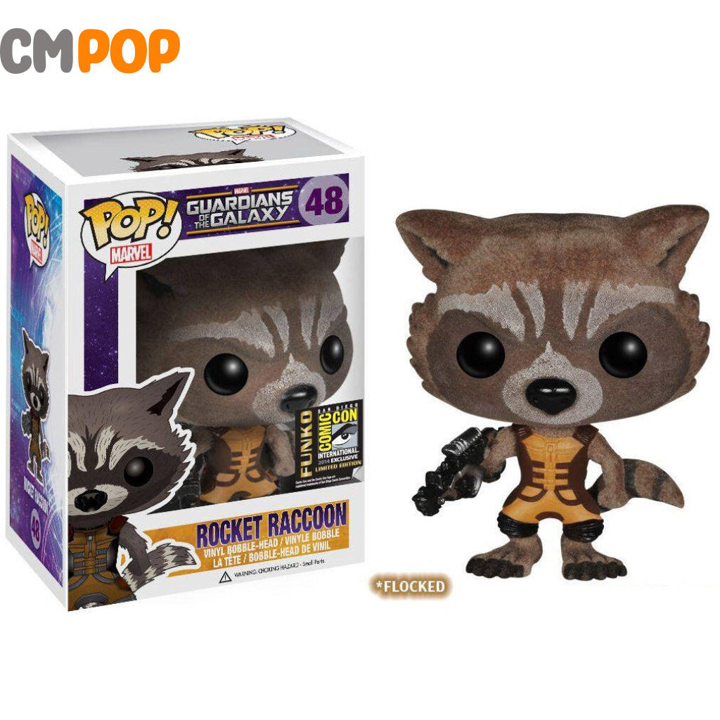 Rocket Raccoon - #48 Funko Pop! Marvel Guardians Of The Galaxy Comic Con International Exclusive