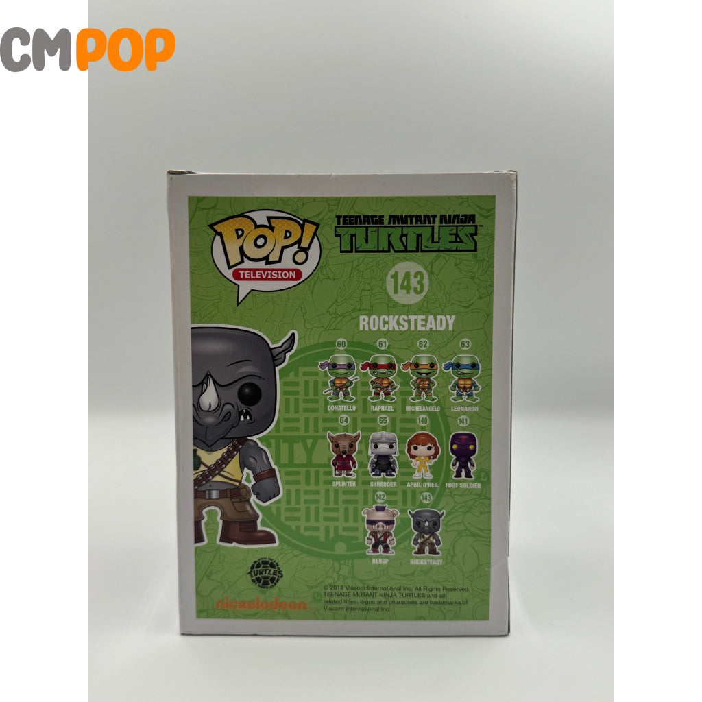 Rocksteady - #143 Funko Pop! Television Teenage Mutant Ninja Turtles