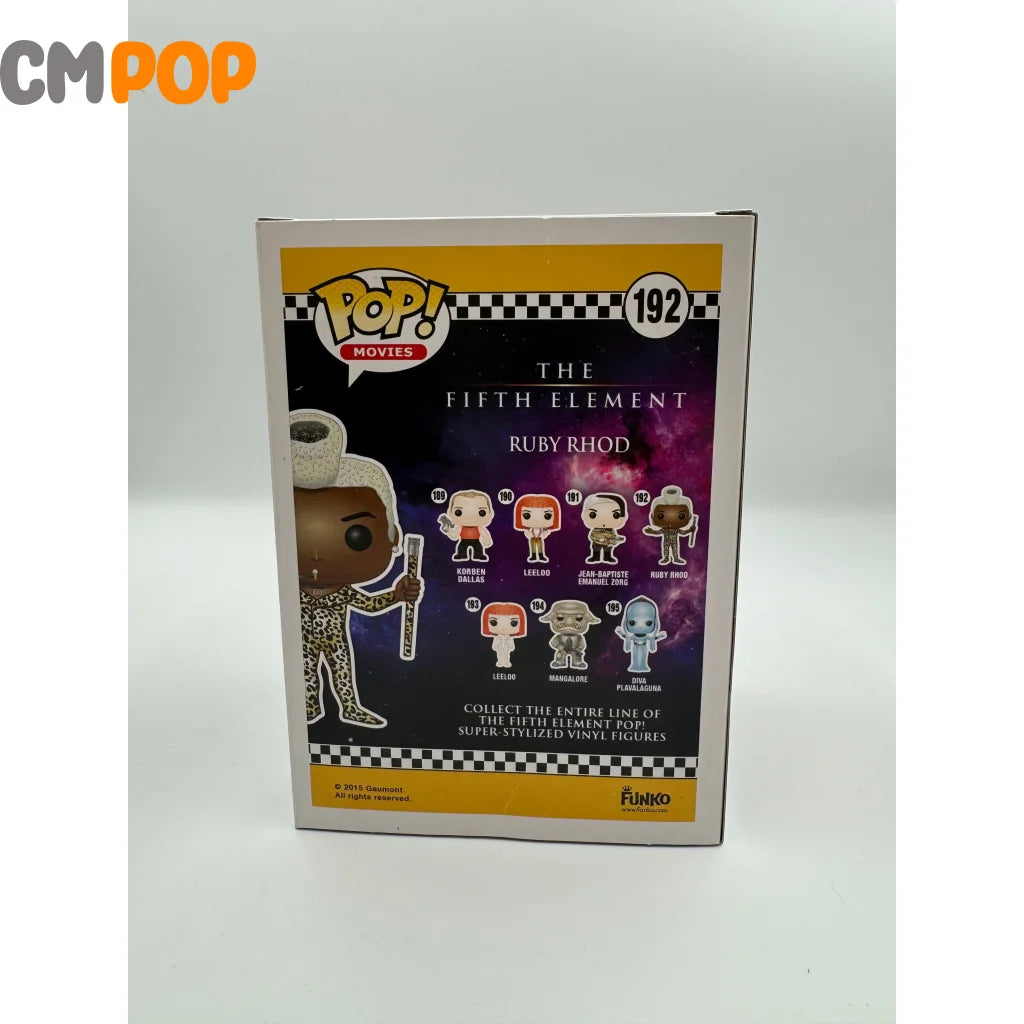 Ruby Rhod Miniature Ruby Rhod - #192 - Funko Pop! - Movies - The Fifth Element