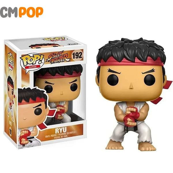 FUNKO ファンコ POP! リュウ STREET FIGHTER RYU Funko Pop! Street Fighter Ryu Vinyl Figure — Vanilla Underground