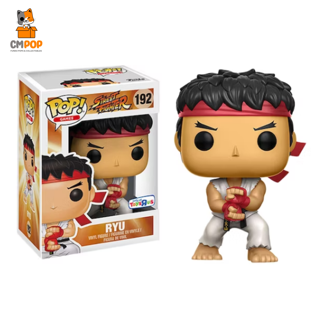Ryu - #192 Funko Pop! Street Fighter Toys R Us Exclusive Pop