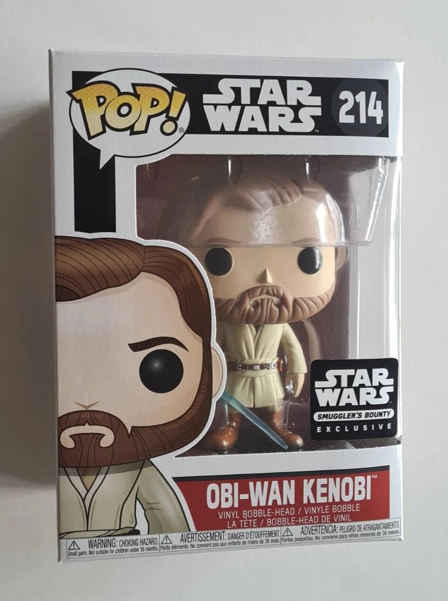 Obi-Wan Kenobi - #214 - Funko Pop! - Star Wars - Smugglers Bounty Exclusive