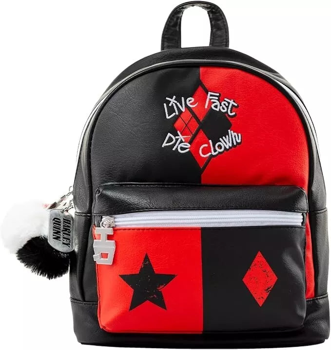 Suicide Squad Harley Quinn (Live Fast Die Clown) - Backpack - Pyramid
