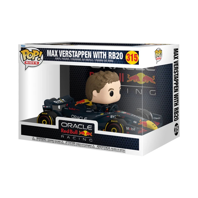 Rides Super Deluxe: Red Bull - Verstappen With RB20 - #315 - Funko POP!