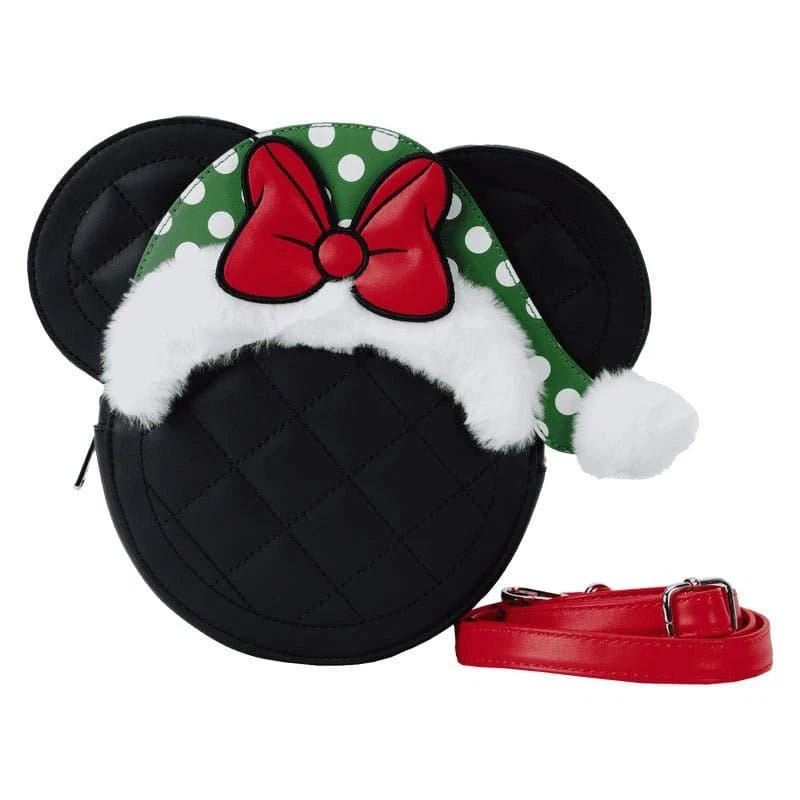 Minnie Mouse Quilted Crossbody - Loungelfy