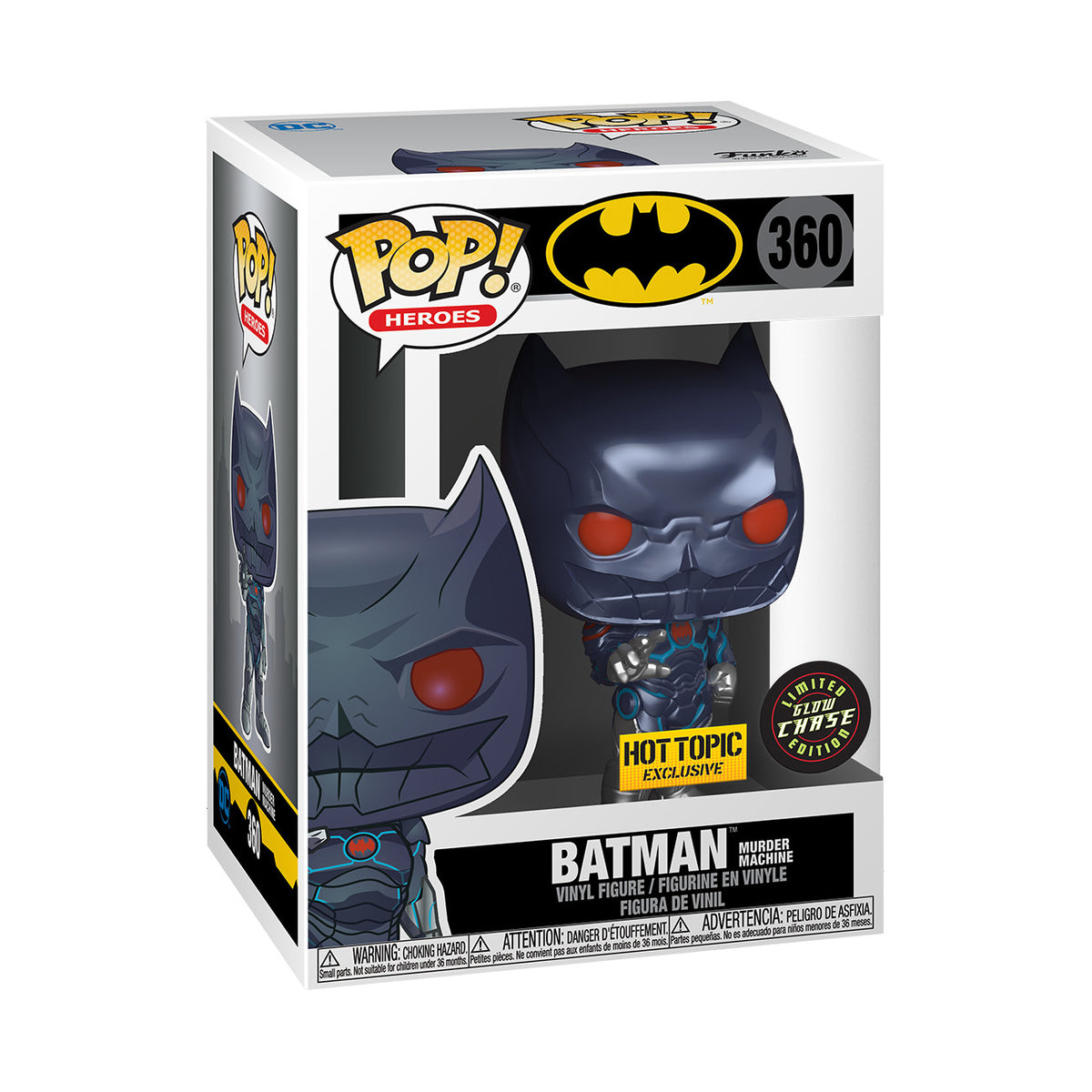 Batman Murder Machine - #360 - Funko Pop! - Heroes - Hot Topic Exclusive - Chase Exclusive
