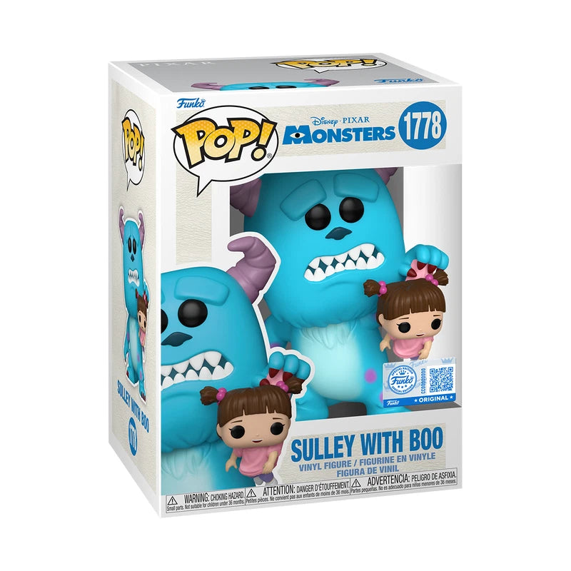 Sulley with Boo - #1778 - Funko Pop! - Disney - Monsters - Special Edition Funko Exclusive