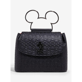 Disney Minimal Debossed Mickey Head AOP Crossbody -  Disney - Loungefly