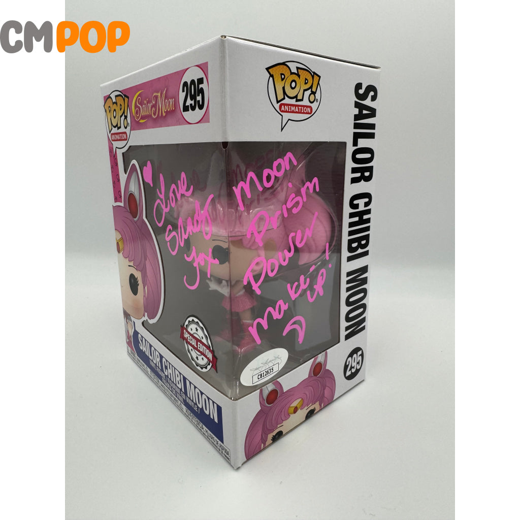 Sailor Chibi Moon - #295 Funko Pop! Animation Special Edition Exclusive Signed By Sandy Fox