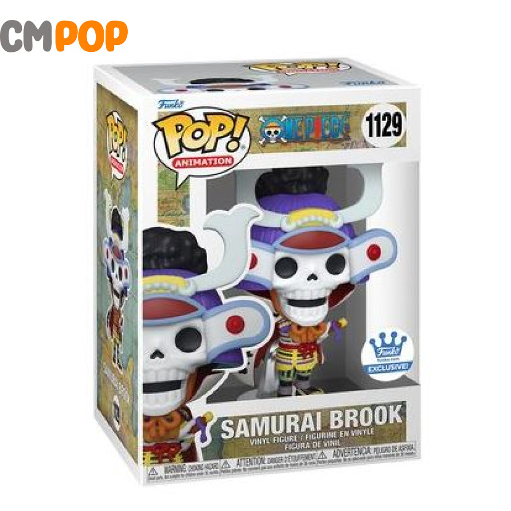 Samurai Brook - #1129 Funko Pop! One Piece Animation Exclusive Pop