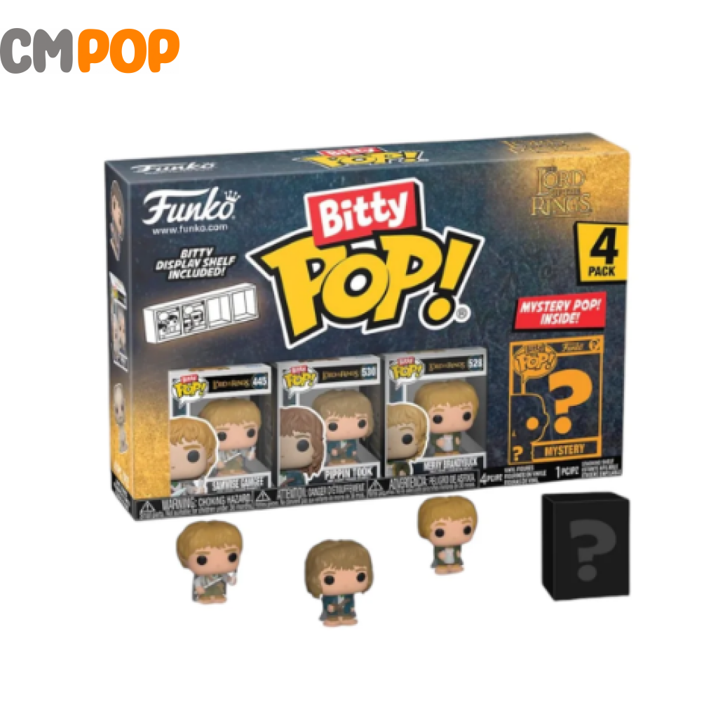 Samwise 4 Pack Bitty Funko Pop! - Lord Of The Rings Pop