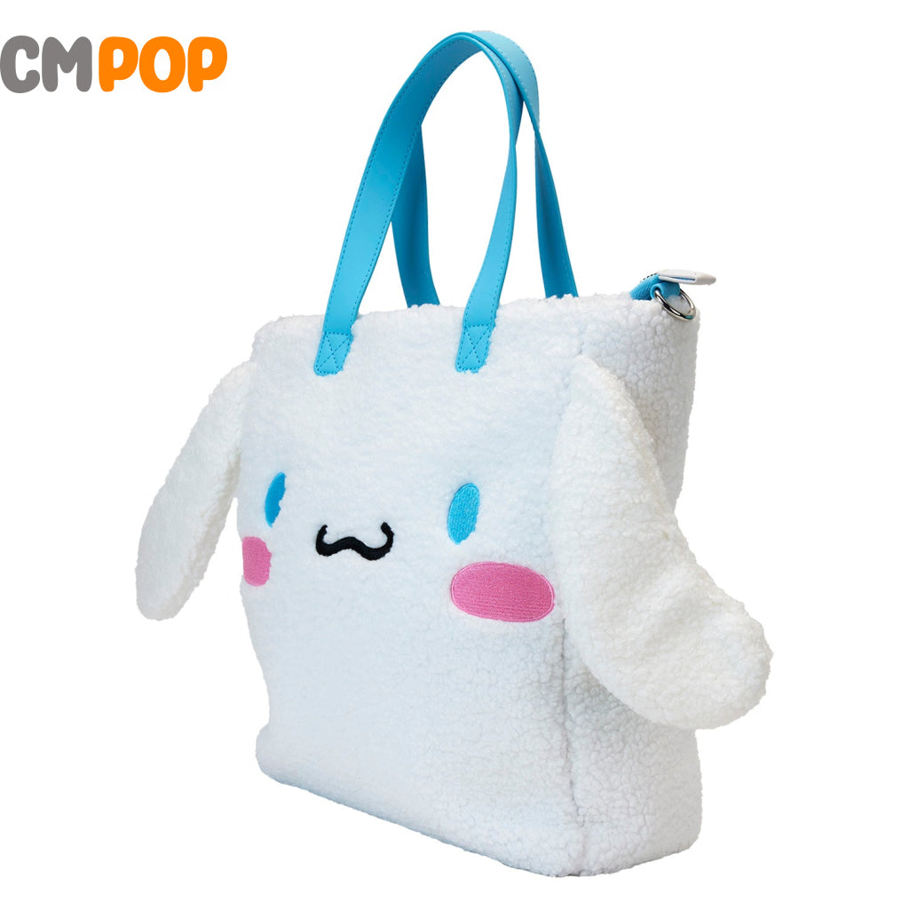 Sanrio Cinnamoroll Sherpa Tote Bag With Coin - Loungefly