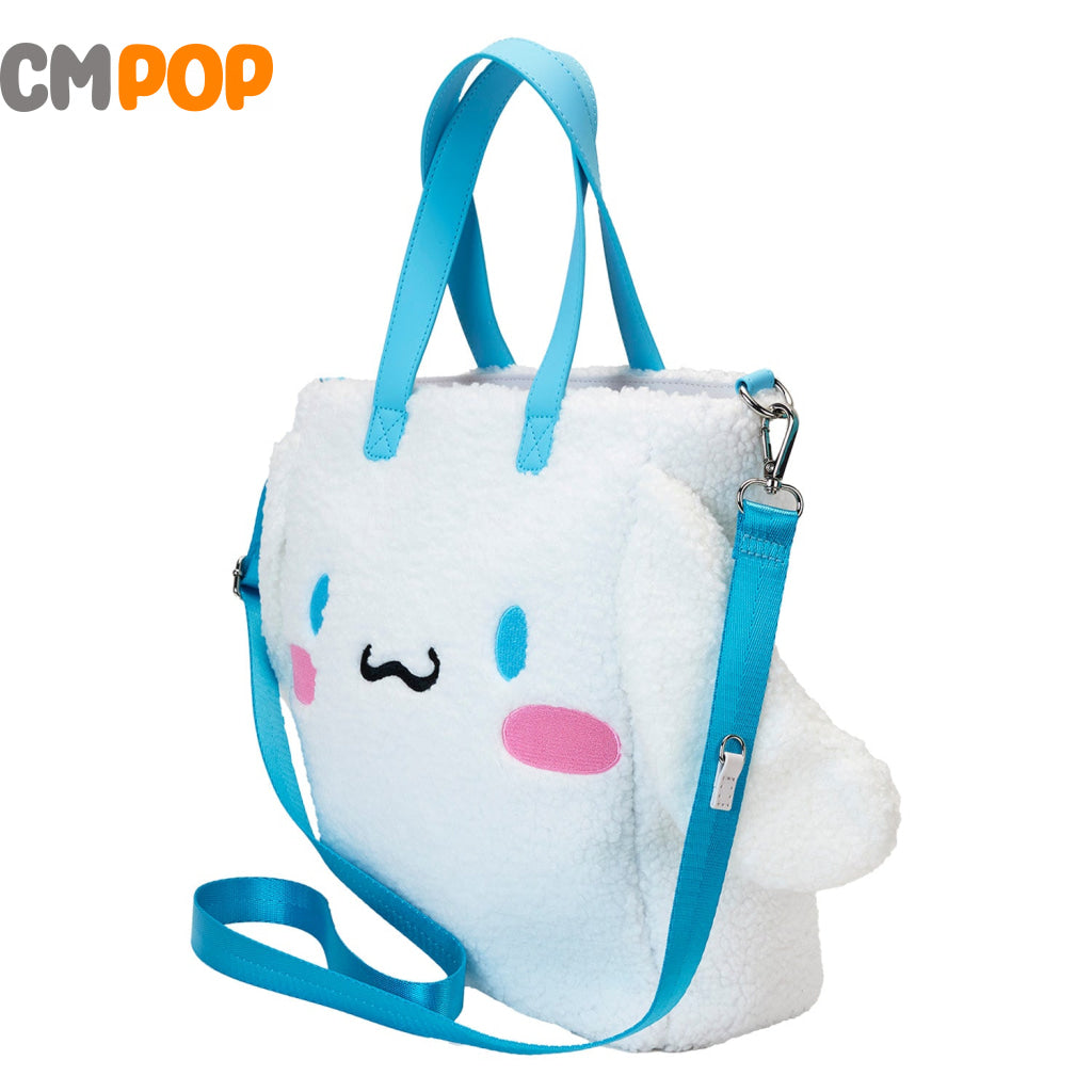 Sanrio Cinnamoroll Sherpa Tote Bag With Coin - Loungefly