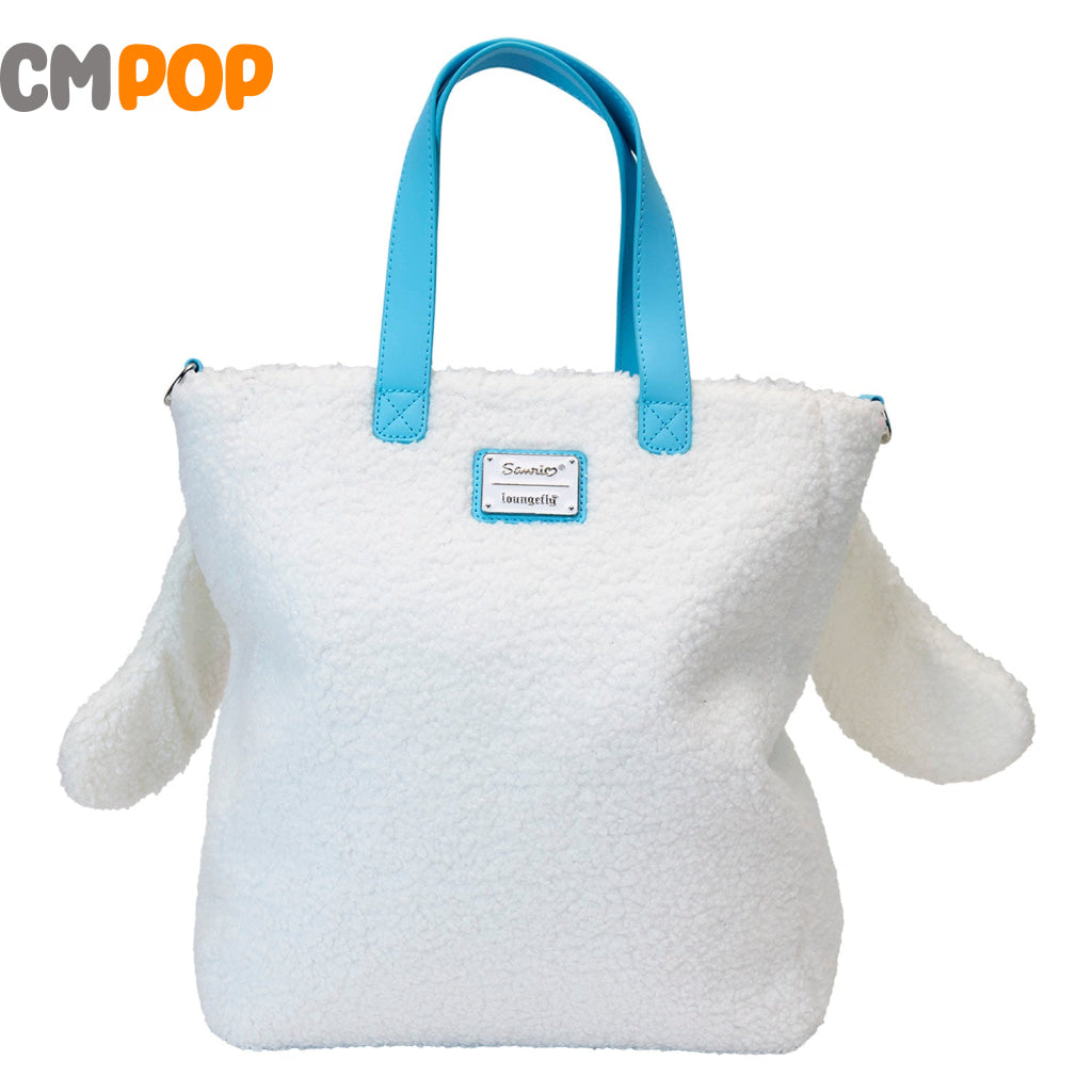 Sanrio Cinnamoroll Sherpa Tote Bag With Coin - Loungefly