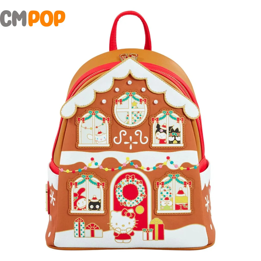 Sanrio Hello Kitty And Friends Gingerbread House Mini Backpack - Loungefly
