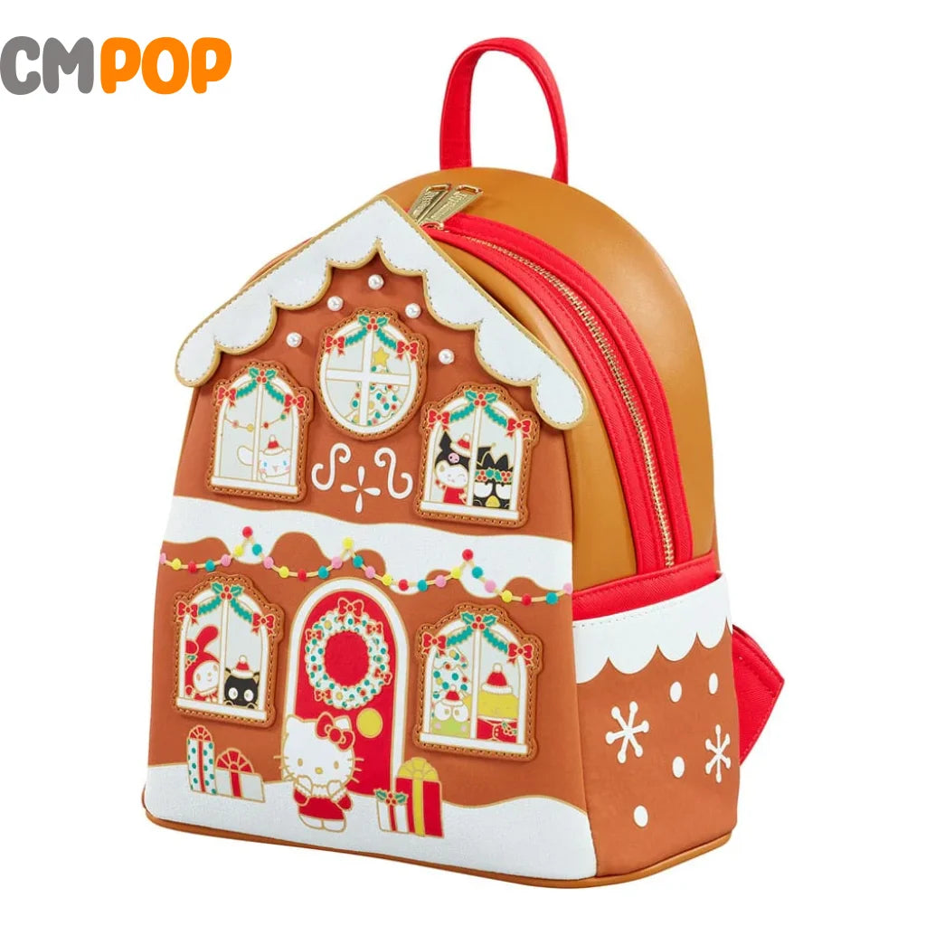 Sanrio Hello Kitty And Friends Gingerbread House Mini Backpack - Loungefly