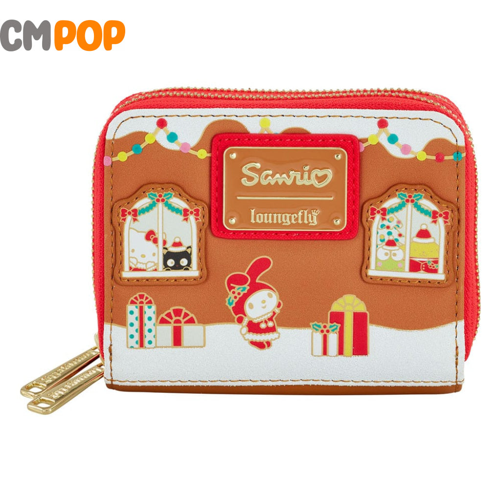 Sanrio Hello Kitty And Friends Gingerbread House Wallet - Loungefly