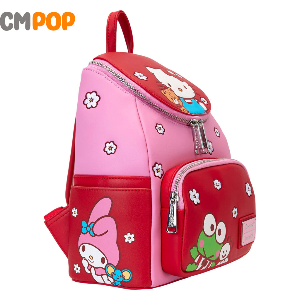 Sanrio Hello Kitty & Friends Colour Block Mini Backpack - Loungefly
