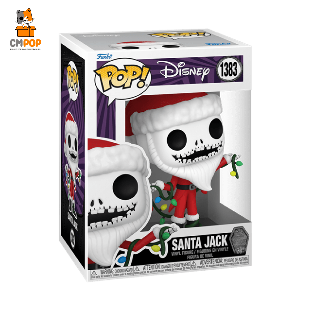 Santa Jack - #1383 Funko Pop! Disney The Nightmare Before Christmas Pop