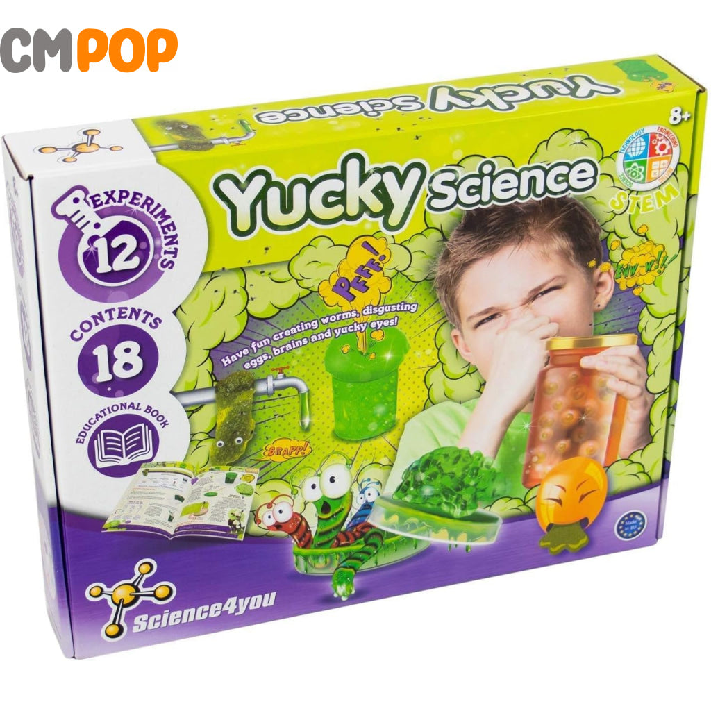 Science 4 You - DOM Yucky Science Childrens STEM Educational Science kit Toy