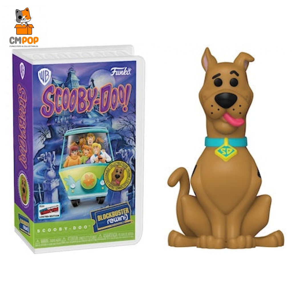 Scooby Doo - Funko Rewind! Blockbuster Rewind Nycc 2023 Stickered Convention Exclusive Pop