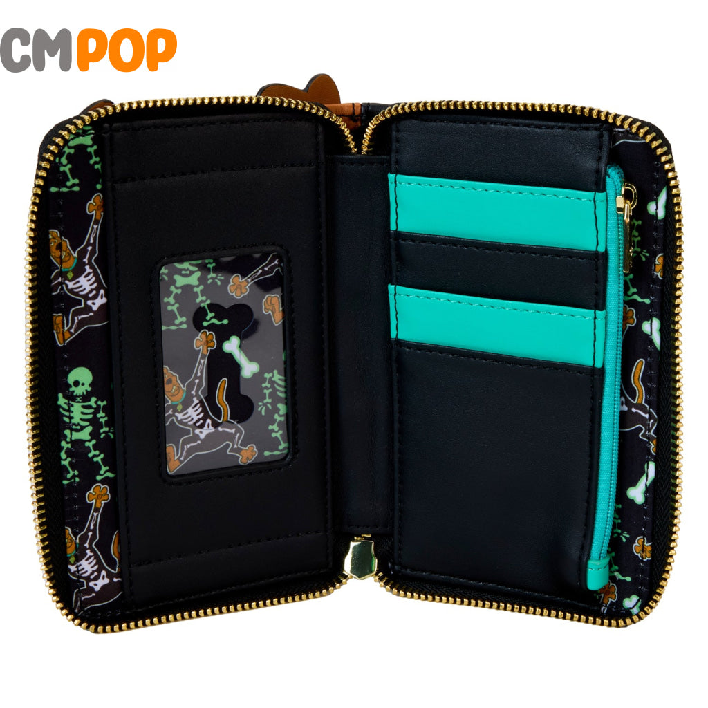 Scooby Doo Skeleton Cosplay Zip Around Wallet - Loungefly
