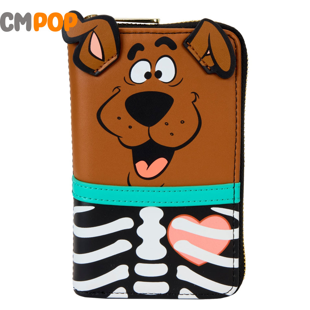 Scooby Doo Skeleton Cosplay Zip Around Wallet - Loungefly